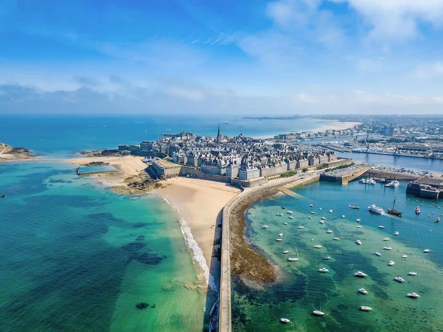 Petite Maison Situee Entre Saint-Malo Et Cancale Kültér fotó